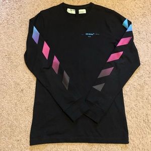 AUTHENTIC Off-white Gradient long sleeve shirt